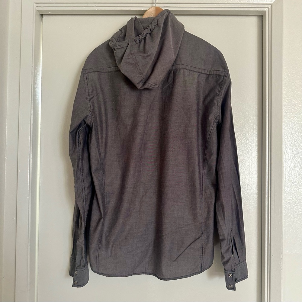 Men’s Dime Grey Light-Weight Skateboard Jacket/Shirt - Picture 3 of 6